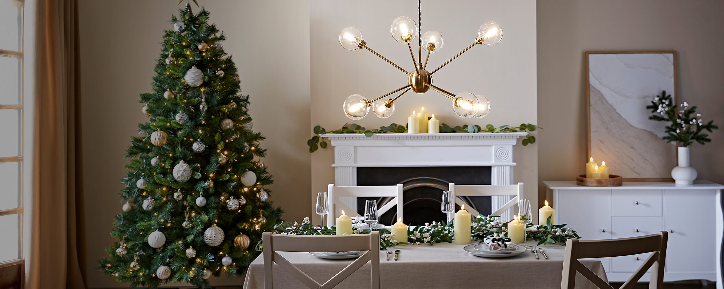 Christmas is served. | Shop Dining Room Lights