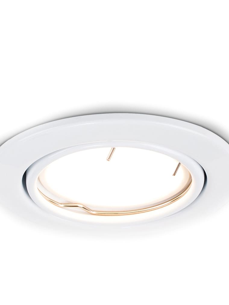 10 x Tiltable Fire Rated s in White