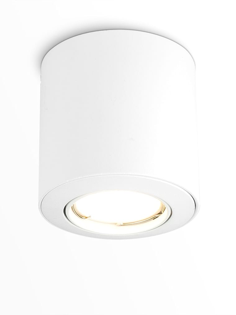 10 x Surface Non-Fire Rated Mounted Tiltable s in White