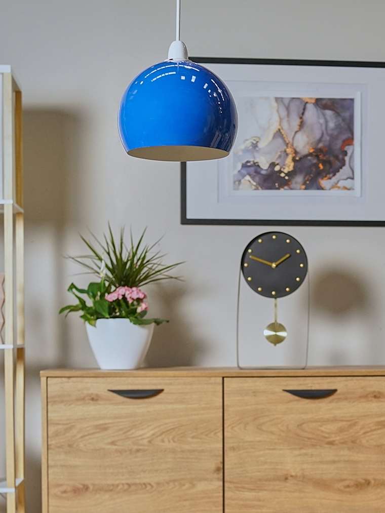 Mini Navy Blue Pendant Shade