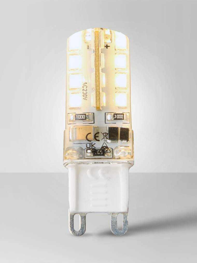 Pack of 10 2.6W Capsule Warm White LED Bulbs