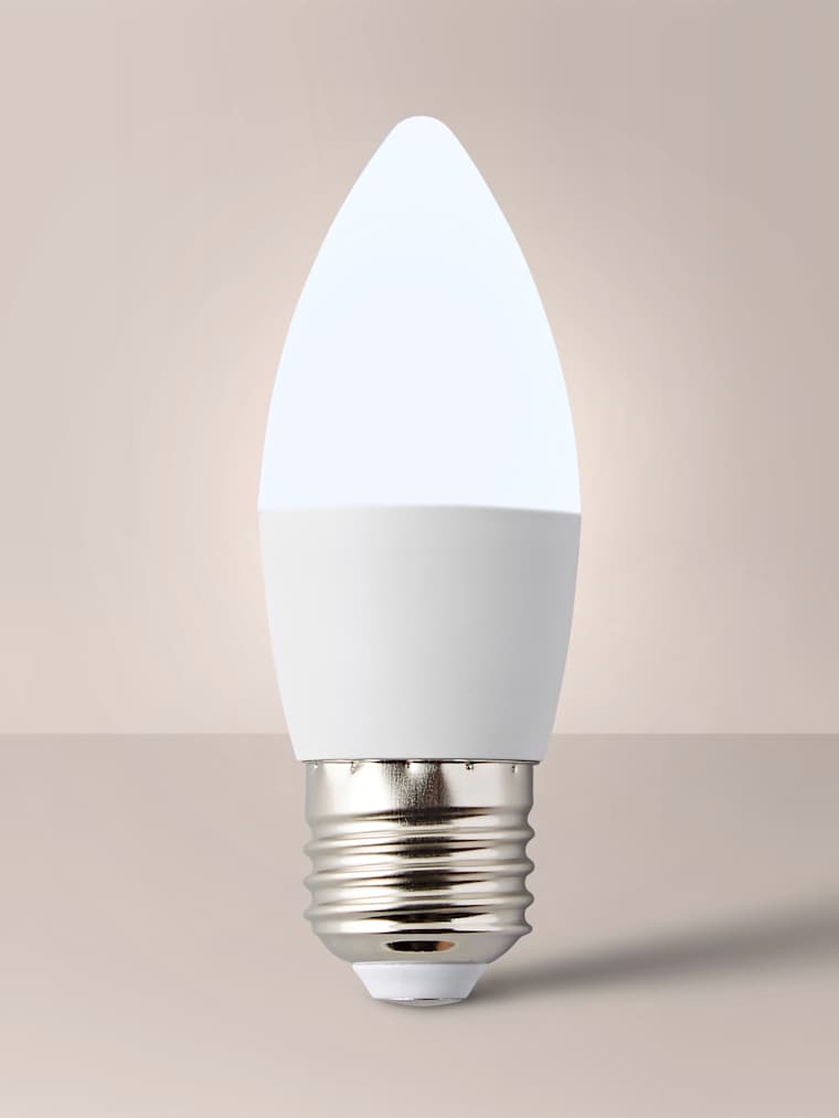 4W Candle Cool White LED Bulb