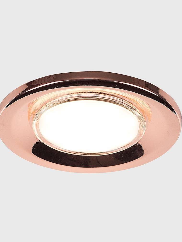 Polished Copper Fire Rated Downlight