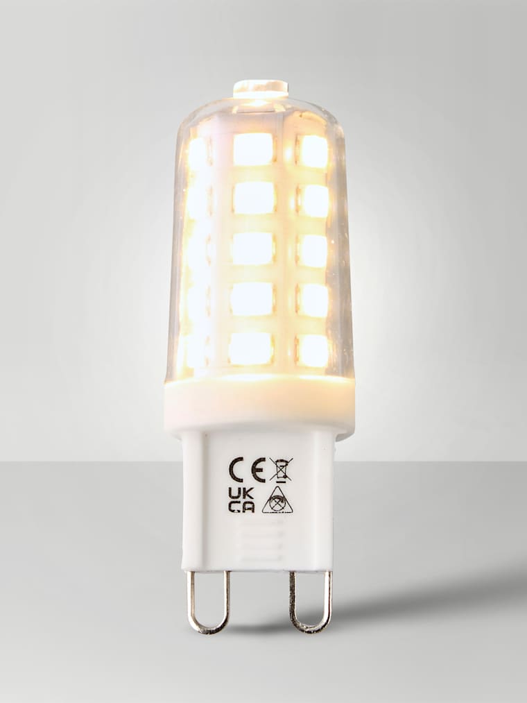 Pack of 10 3W Capsule Warm White LED Bulbs