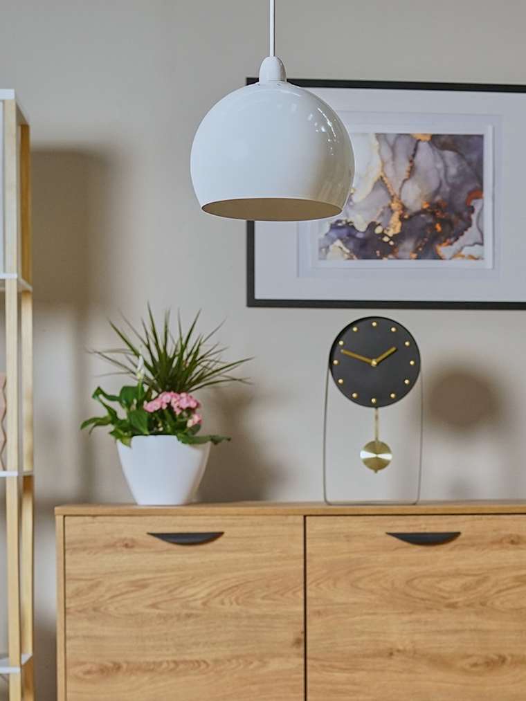 White Pendant Shade