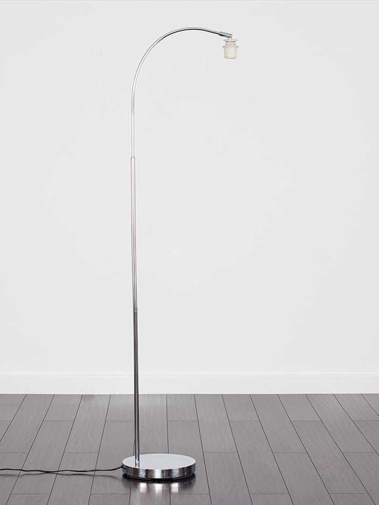 Chrome Arc Floor Lamp Base