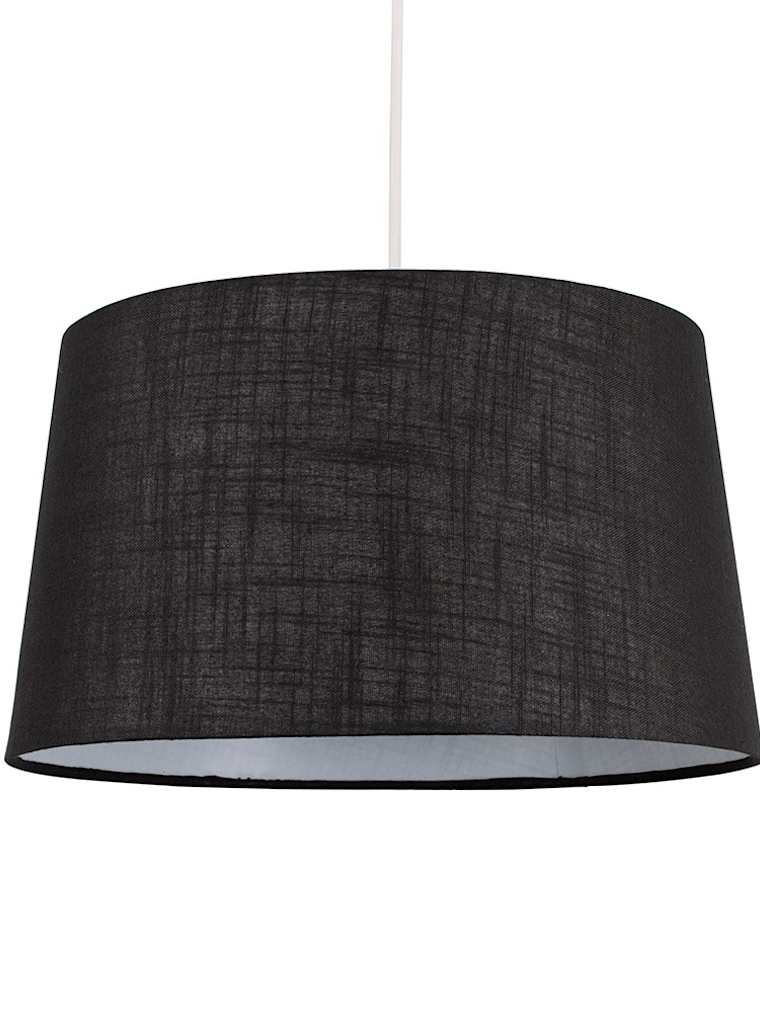 Black Reversible Tapered Shade