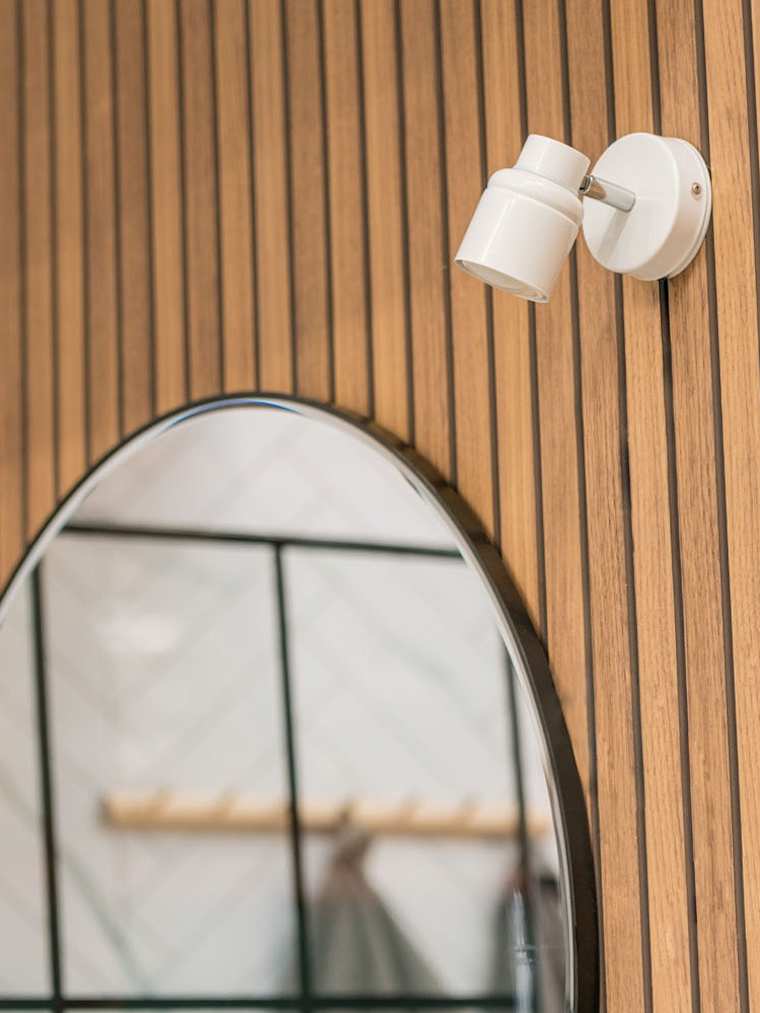 IP44 White Round Spotlight