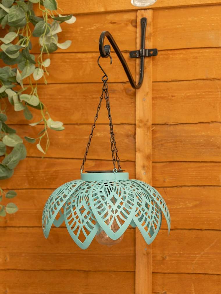 IP44 LED Aqua Artichoke Hanging Light