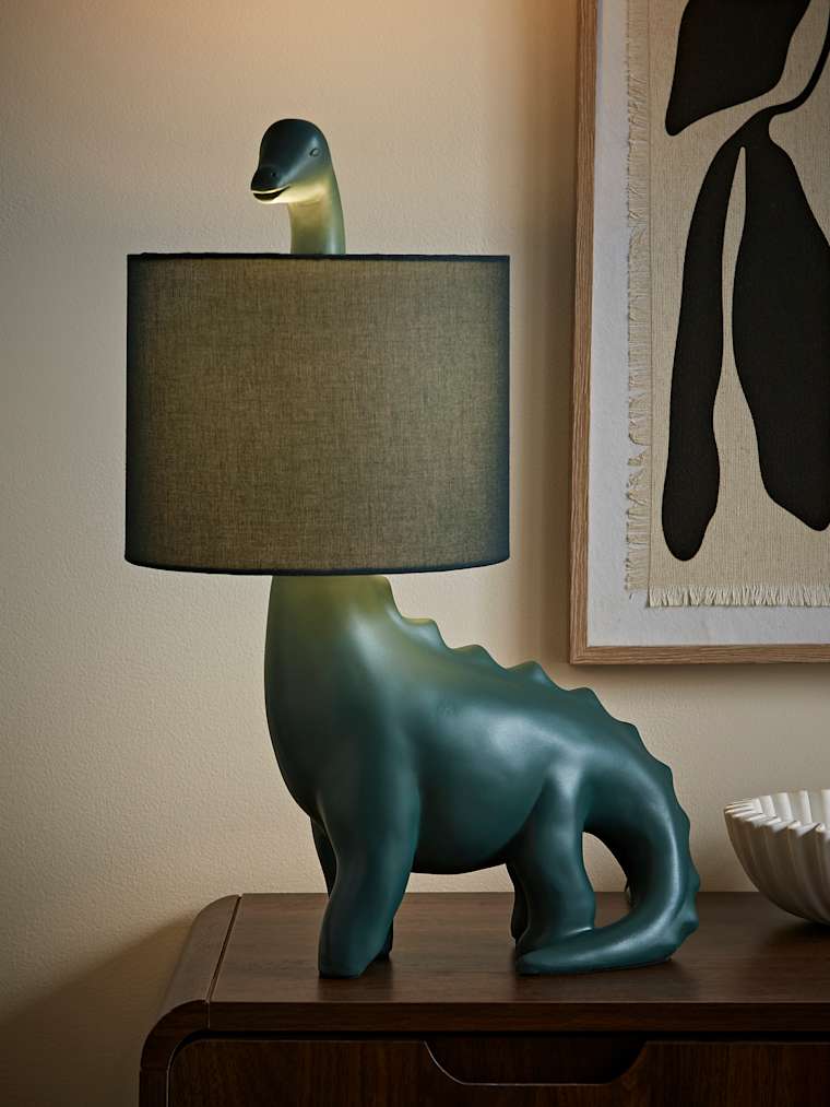 Forest Green Table Lamp
