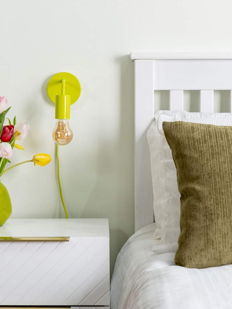 Lime Green Colour Pop Plug-in Wall Light