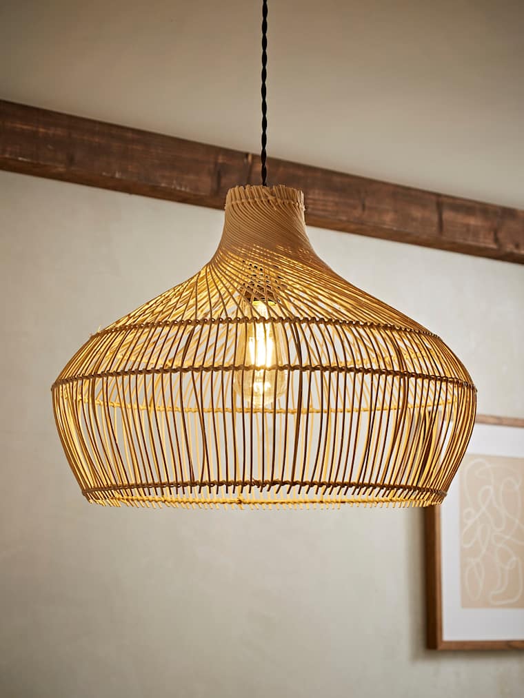 Natural Rattan Easy Fit Ceiling