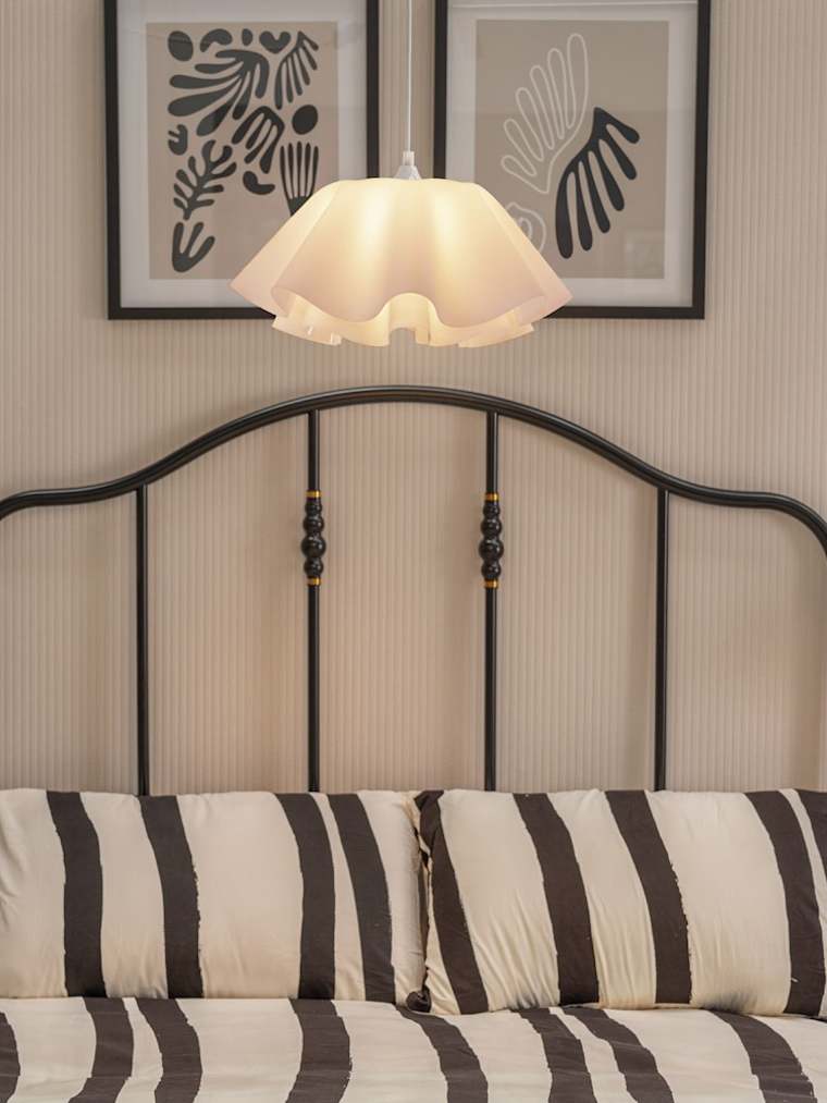 White Tiered Acrylic Pendant Ceiling Light