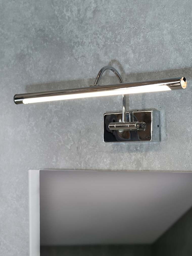 IP44 Chrome LED Wall light