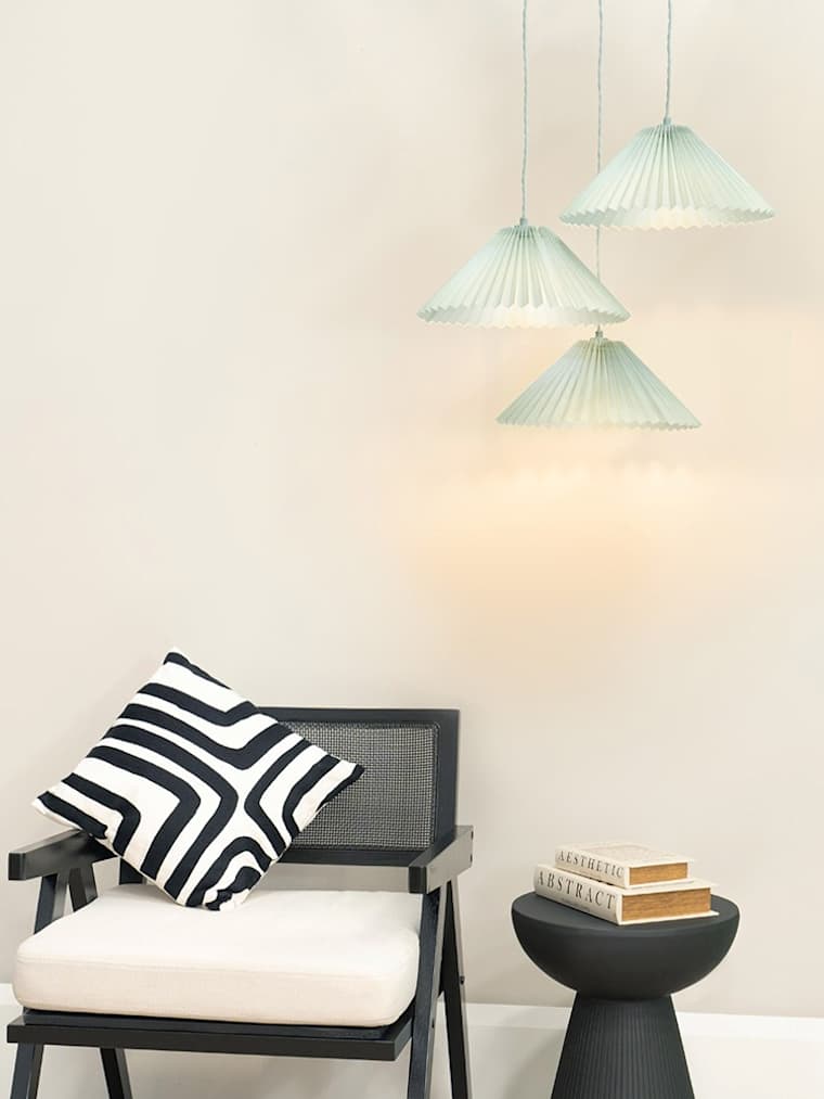 Blue 3-Way Pendant Ceiling Light