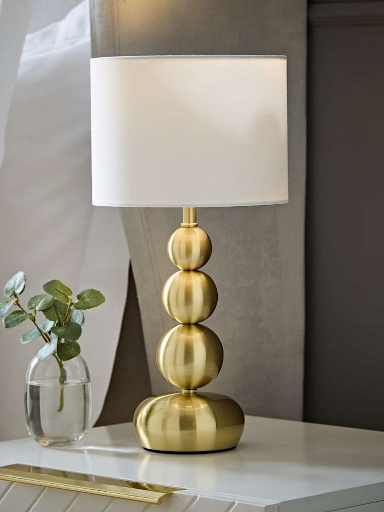 Brushed Gold Table Lamp