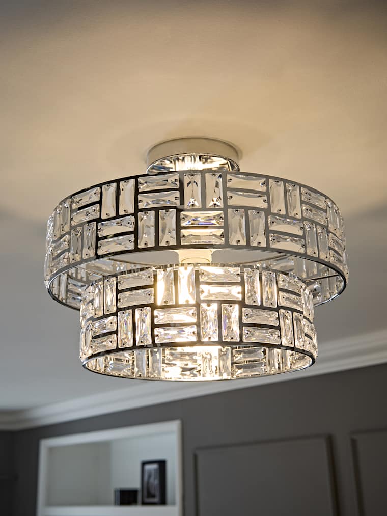 Chrome Pendant Ceiling Light
