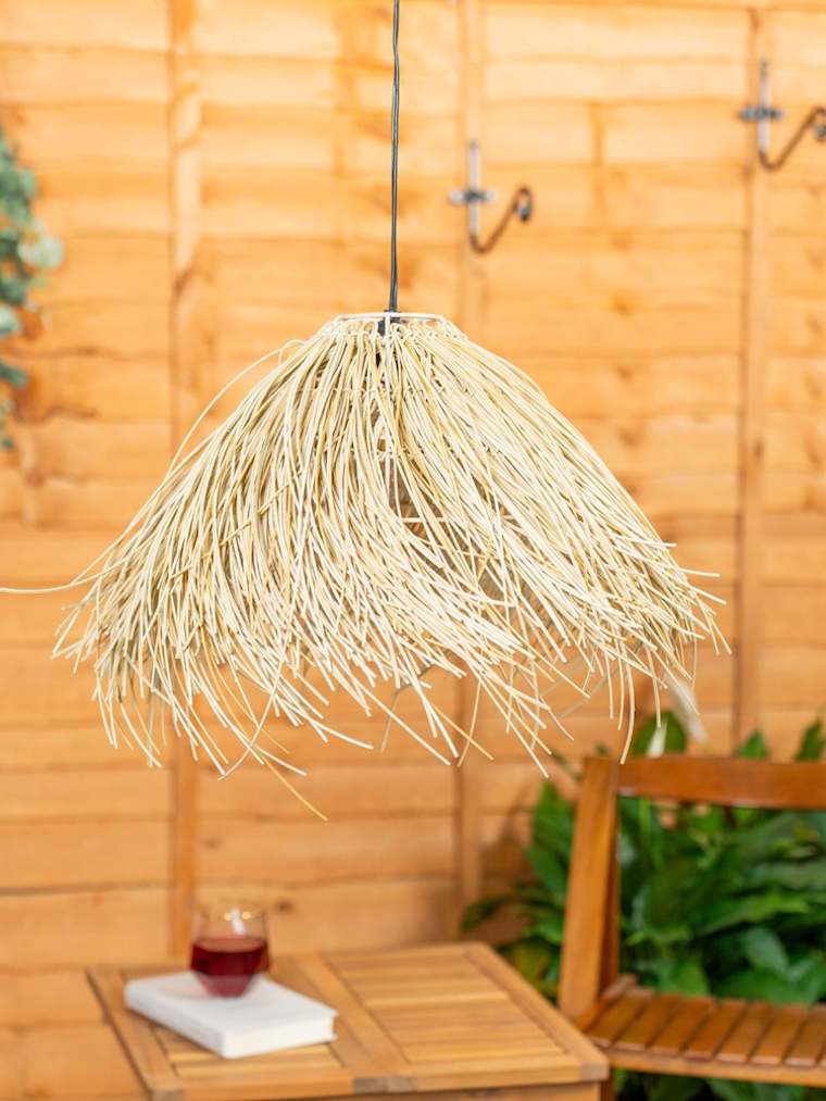 Natural Grass Pendant Light
