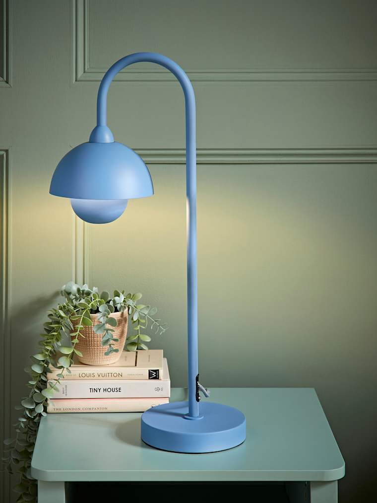 Sky Blue Arch Table Lamp