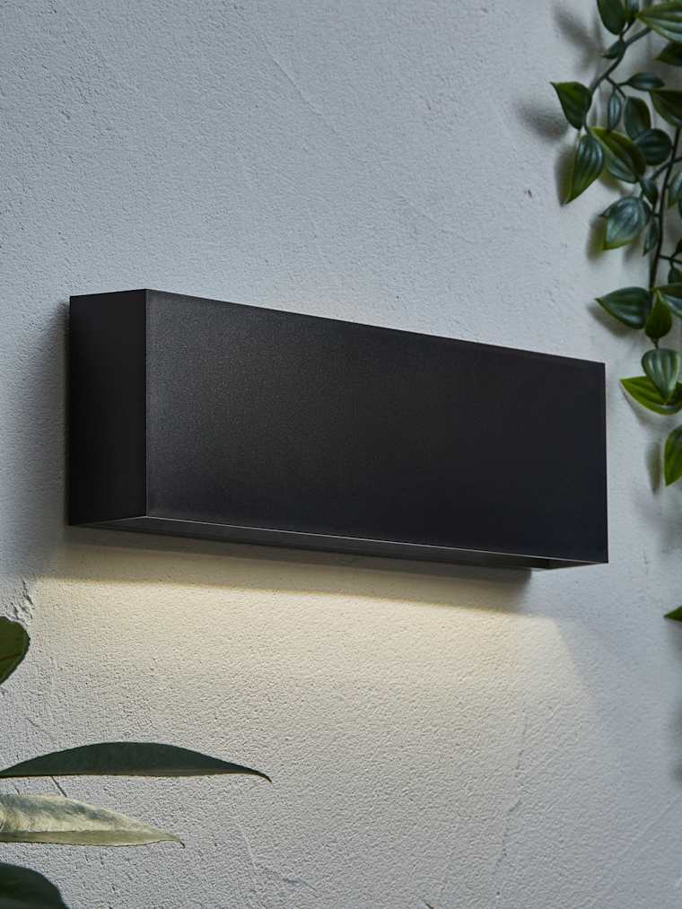 Black Outdoor Slimline LED Downlight