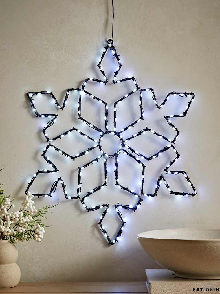 Flexibrights Snowflake with White LEDs