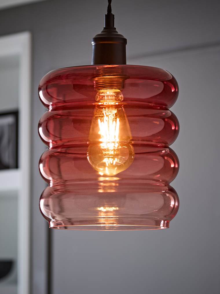 Berry Stacked Glass Easy Fit Shade