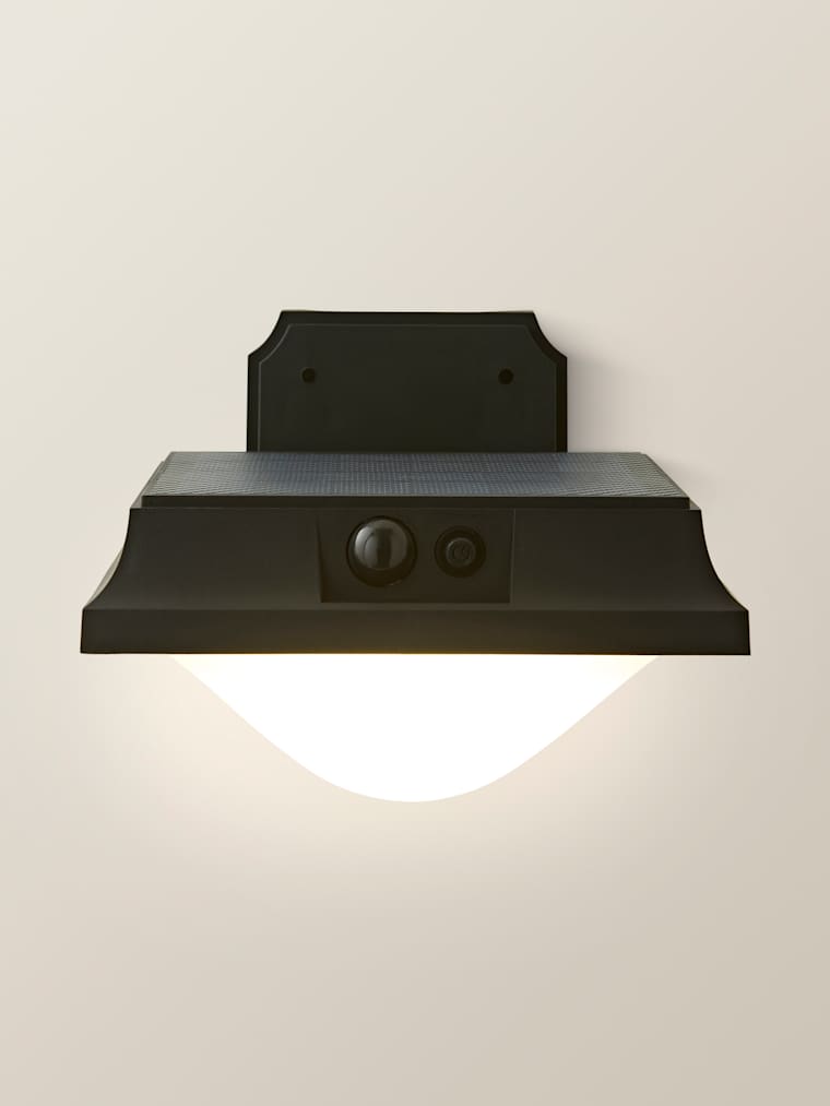 Matte Black Solar Downlight